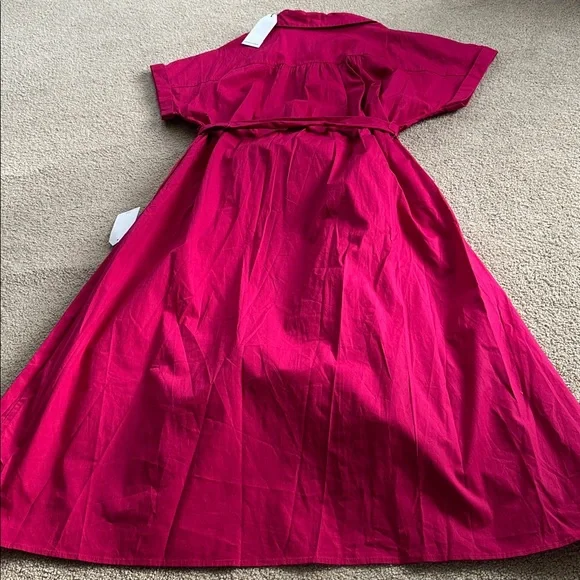 Universal Standard belted shirt dress - Picture 11 of 12